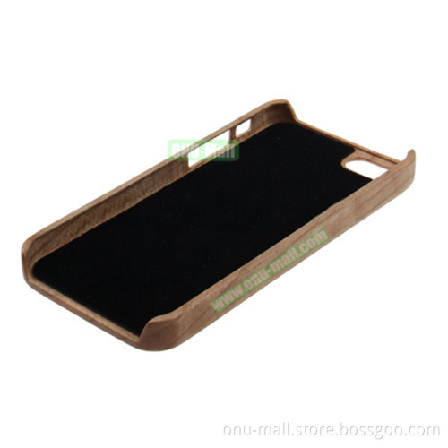 Cherry Wood Case for iPhone 5S OEM, Phone Accessory for iPhone SE